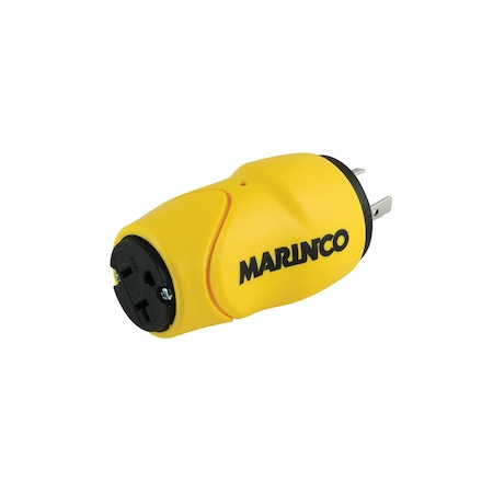 Marinco Old 81A Straight Adapter Dock Side Male 30A/125V S30-15